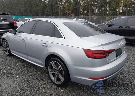 2018 Audi A4 2.0T Premium/2.0T Tech Premium z USA, uszkodzony, nr VIN WAUENAF49JA103241